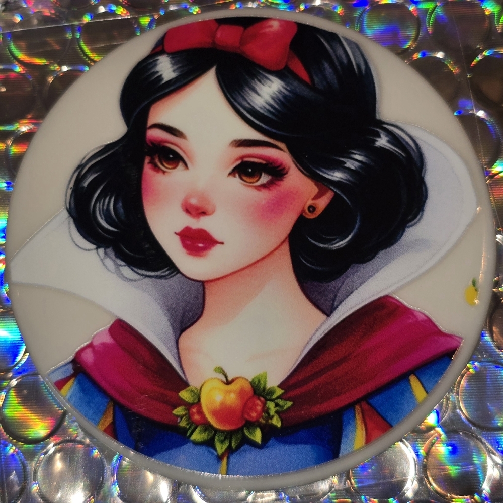 Snow White Custom Christmas Ornament with Real Pearl #1009